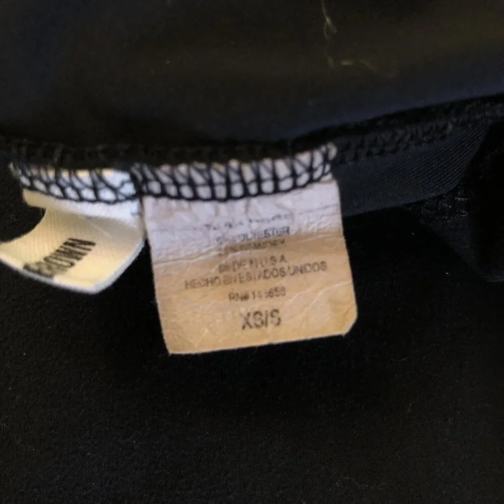 Joah Brown Second Skin Tank Top Crop Black XS/S - Picture 8 of 8
